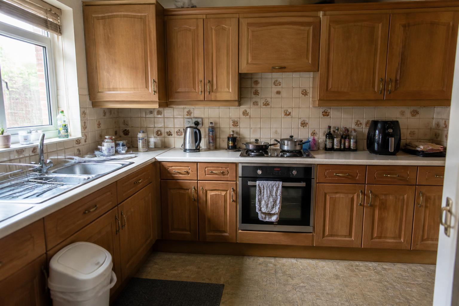 Before — Steel Grey Granite in Gowerton, Swansea