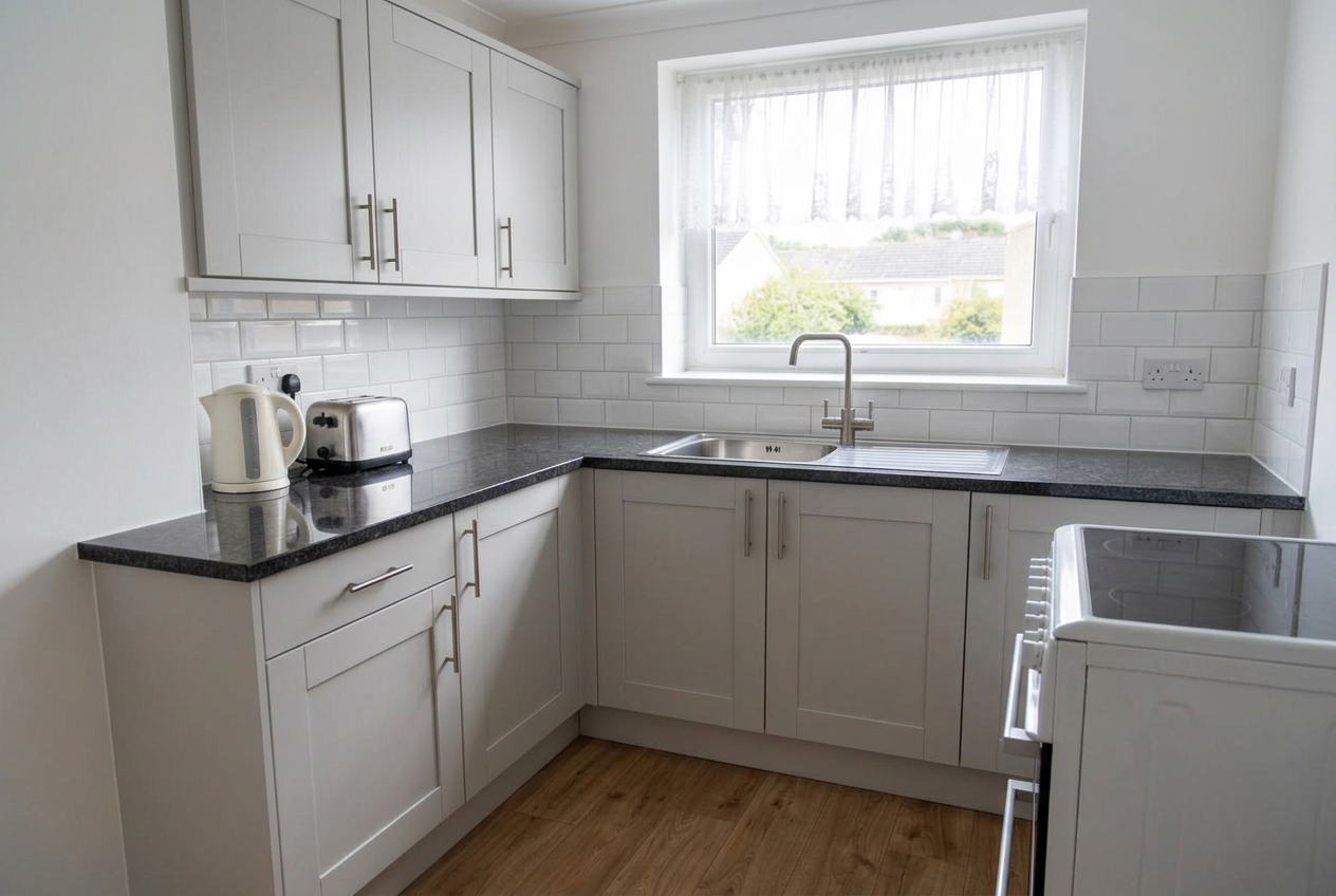 After — Steel Grey Granite in Fishponds, Bristol