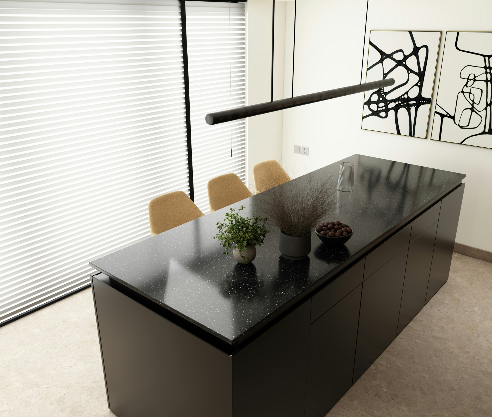 Premium stone kitchen worktops handcrafted in Bridgend