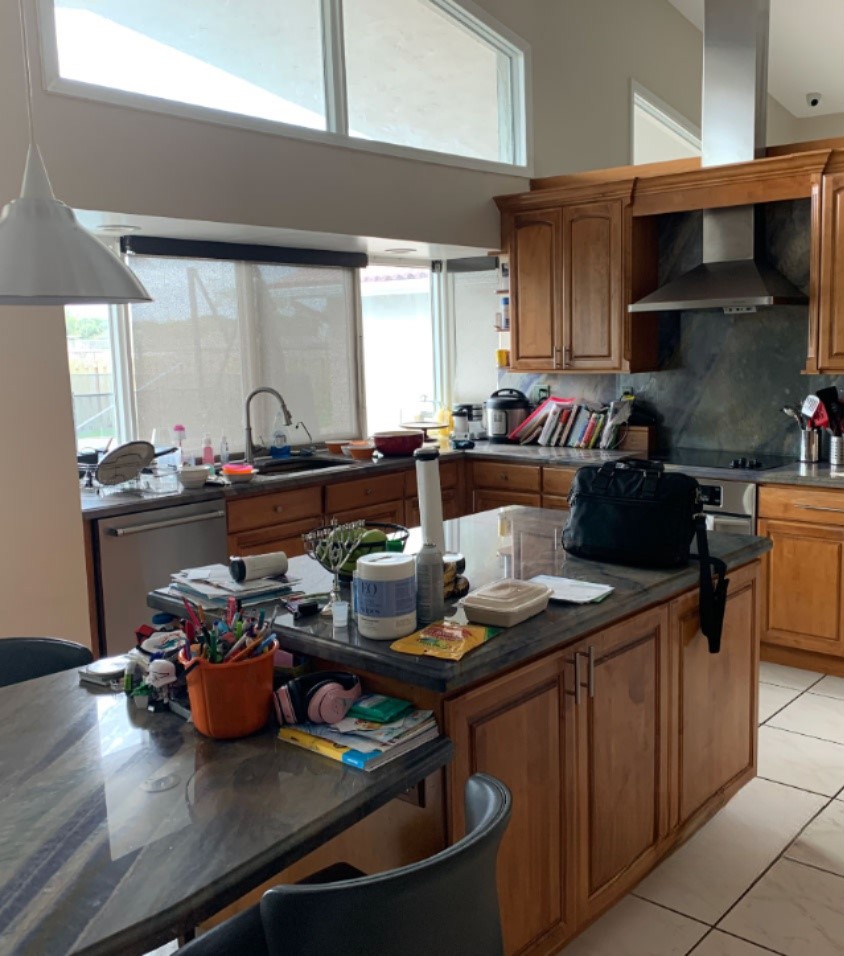 Before — Calacatta Quartz in Bristol