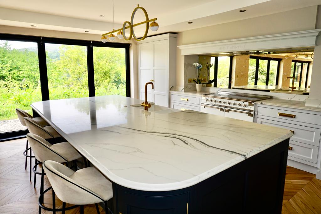 Brittanicca Quartz quartz kitchen worktop — Gloucester