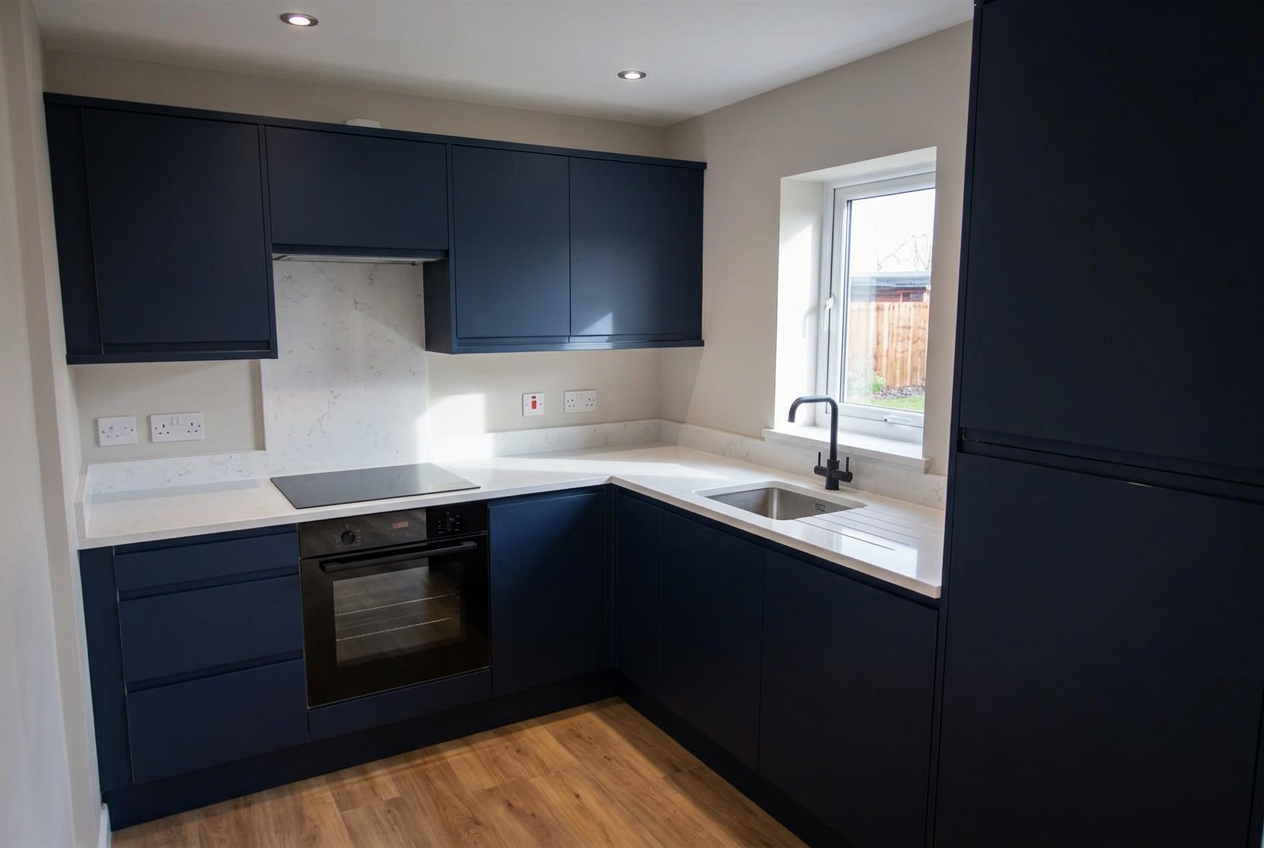 After — Bianco Carrara Quartz in Bedminster, Bristol